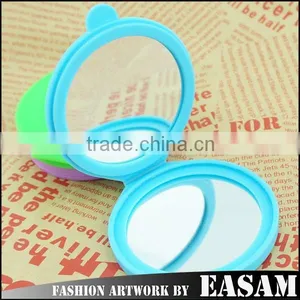 Cheap Small Silicone Cosmetic Mirror,hot Personalized Cosmetic Mirror Made With Silicone thumbnail-1