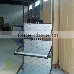 Hot Sale Supermarket Metal Powder Coated Ribbon Display Rack thumbnail-3