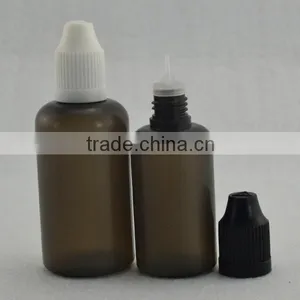 Black E-cig Bottle With Childproof Cap for E-cigrettes thumbnail-1