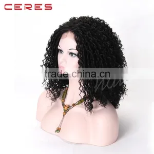 Natural Color Lace Front Kinky Curly Wig for Fashional Lady thumbnail-5