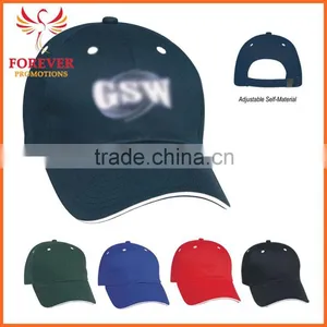 Chinese Manufactory Baseball Caps Cheap Embroidery Sandwich Baseball Visor thumbnail-1