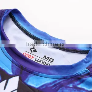 New Desigh Captain America Compression Sublimated t Shirt Men 3d Quick Dry Fitness Clothing Running Tights Shirt thumbnail-4