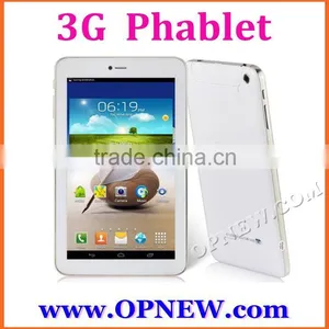 OEM 7 Inch 3G Phablet Phone Tablet pc Quad Core WCDMA 4 Bands Mini Pad WIfi Bluetooth Dual Sim Card More Colors thumbnail-1