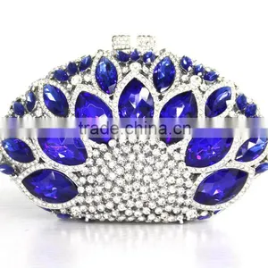 Fashion Lady Rhinestone Crystal Clutch Bag/magazine Clutch Bag/acrylic Purse Display thumbnail-1