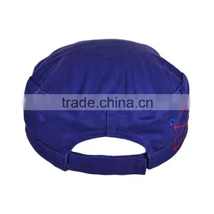 Dark Blue Men Military Officer Cap thumbnail-5