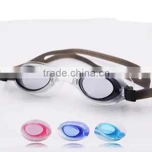 2016 New UV Protective Silicone Competitive Swim Goggles With Adjustable Strap thumbnail-1