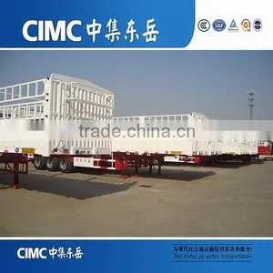 Algeria Import From Chian CIMC Stake Fence Semi Truck Trailer thumbnail-2