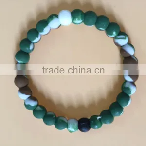 Hot Selling Jewelry String Color Silicone Bead Bracelets thumbnail-4