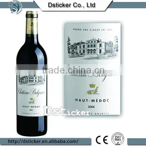 Self Adhesive Private Logo Printing Custom Wine Label Quality Choice thumbnail-4