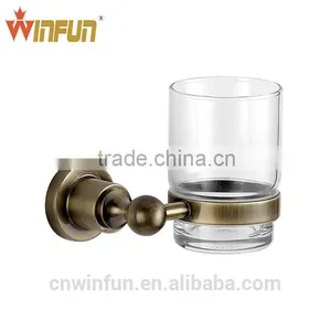 Solid Brass Antique Bronze Tumbler Holder,Bathroom Hardware Product,Bathroom Accessories thumbnail-1