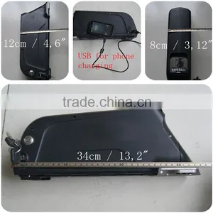 GEB Rechargeable Li-ion 36v 14.5Ah Frame Type Battery for Electric Vehicle With Brand Cells and High Capacity thumbnail-5
