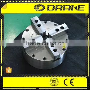 4 Jaw Solid Built-in Cylinder Lathe Cnc Pneumatic Chuck for Milling Machine thumbnail-3