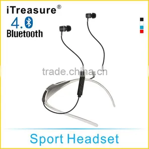 In-Ear Sports Neckband Waterproof Bluetooth Headphone, Sport Stereo Noise-Cancelling Bluetooth Earbud thumbnail-4