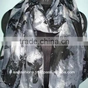 COTTON PRINTED SCARF 2014 thumbnail-1