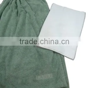 High Quality 100% Cotton Terry White Towel thumbnail-1