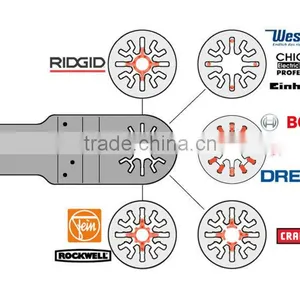 32mm(1-1/4'') Bi-metal Oscillating Tool Saw Blade for Cutting Wood,plastic,soft Metal thumbnail-3