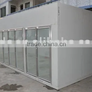 Supermarket Glass Door Display Cold Room (cooling Room) thumbnail-1