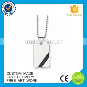 High Quality Promotional Handbag Metal Name Tag Blank Dog Tag thumbnail-3