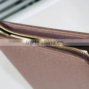 Custom Handmade pu Leather Portfolio With Zipper thumbnail-6