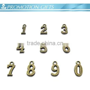Custom Alloy Number Keychain thumbnail-1