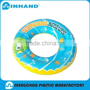 Eco-friendly Customized Logo PVC Inflatable Float Donut Swim Ring thumbnail-1