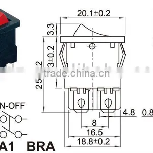16a 30a Lighted Rocker Switch,rocker Switch Used in Desk USB Mini Fan thumbnail-4