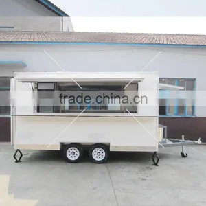 2015 Shanghai Fibreglass Food Van,Breakfast Mobile Cart thumbnail-3