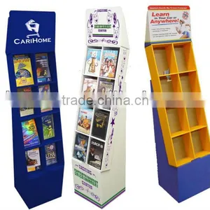 Fashion Design Paper Display Stand / Magazine Corrugated Display Rack thumbnail-1