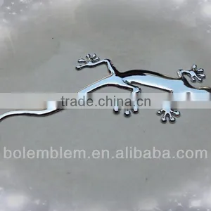 Plastic Chrome Gecko Badge thumbnail-2