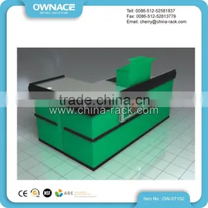 High Quality Supermarket Checkout Counter For Sale thumbnail-1