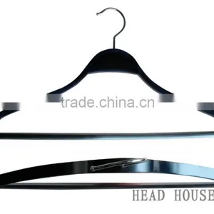 HH Brand Laminated Wooden Hanger With Bar , Cheap Clothes Rack Hanger Popular Hanger by Customers thumbnail-2