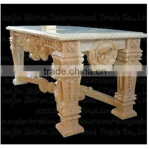Marble Carving Table thumbnail-1