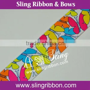 Wholesale 1.5" Butterfly Printed Ribbon for Garment Accessory thumbnail-1