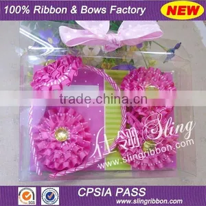 Factory High Quality Beautiful Fashion Ribbon Bows for Hair Decoration thumbnail-6