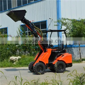 Rated Load Small Front End Wheel Loader Articulated thumbnail-3