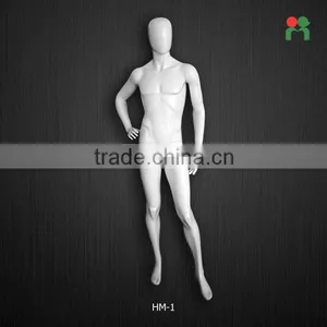 Fashion Design Fiberglass Male Mannequin for Display High-end Dummy Doll Mannequin for Display thumbnail-1