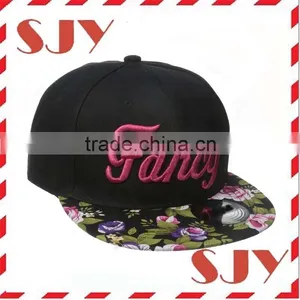 Custom 3d Embroidery Flat Bill Wholesale Snapback Hats and Caps thumbnail-2