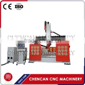 Jinan 5Axis Foam&Wood Mold Carving/Engraving CNC Machine CNC Router for Sales thumbnail-1