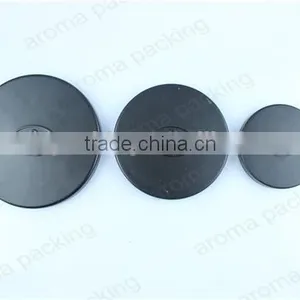 Electroplating Flat Metal Lids For Candles Jars, Black Metal Candle Lids thumbnail-4