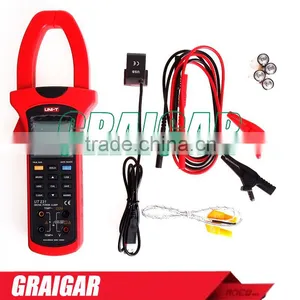 Uni-T UT231 Single-phase 2-wire True RMS Power Clamp Meter Power Factor Phase Angle 600KW USB Data Logging Analogue Bar Graph thumbnail-1