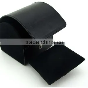 2016 Good Quality Unique Single Leather Watch Box With Pillow thumbnail-2