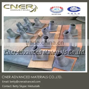 Cast Silicon Carbide Ceramic Parts, Cast Ceramic Parts for Cyclone Cluster thumbnail-1