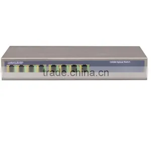 8 Port Rj45 Full Enhanced Full Gigabit Fiber Switch With 1 Port SC Fiber Port thumbnail-4