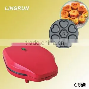 Cupcake Maker Machine 6pcs Heart Cake Maker thumbnail-1