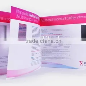 Hot Sale 10 Inch A4 Paper Card Lcd Video Invitation Card for Greeting thumbnail-5