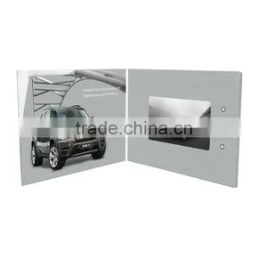 Customized 7 Inch Lcd Video Card Business Booklet Video Brochure With Built in Memory for Christmas Gifts thumbnail-1