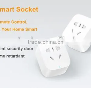 2016 Original Xiaomi Smart Socket Plug Bacic WiFi Wireless Remote Accept EU US AU Socket Adaptor thumbnail-3