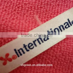 Hot Cut Fabric End Folding Main Woven Labels for Garment thumbnail-2