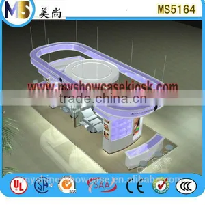 GGP New Design Teeth Whitening Shop Decoration Beautiful Teeth Whitening Kiosk Furniture thumbnail-1