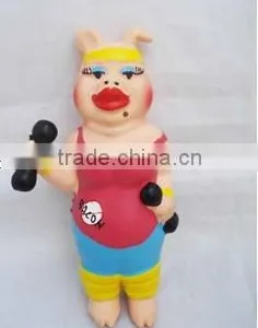 Latex Pet Toys Big Beauty Pig thumbnail-1